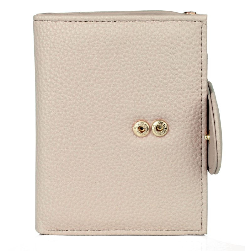 Vegan Leather RFID Wallet for Women with 15 Card Slots & Expandable Design