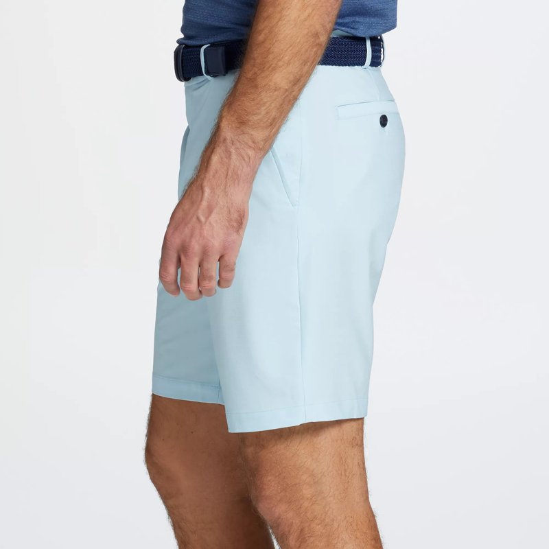 Walter Hagen Men's 9" Inseam Performance 11 Micro Lines Golf Shorts