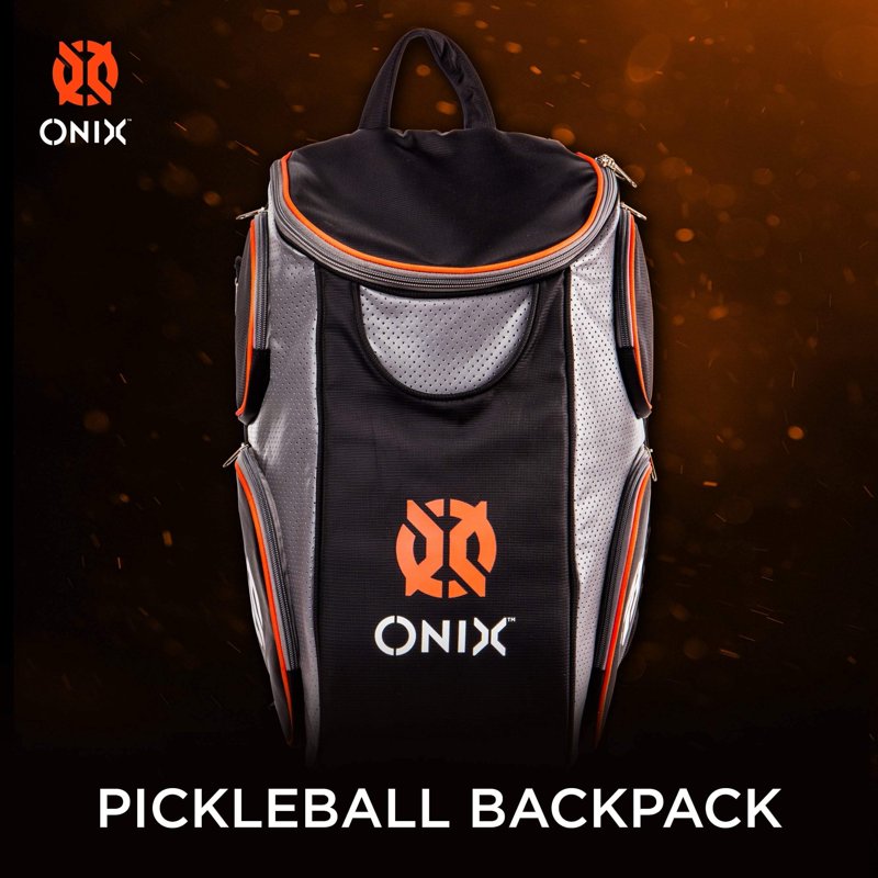 Onix Pickleball Backpack - Durable Paddle, Ball & Water Bottle Carrier