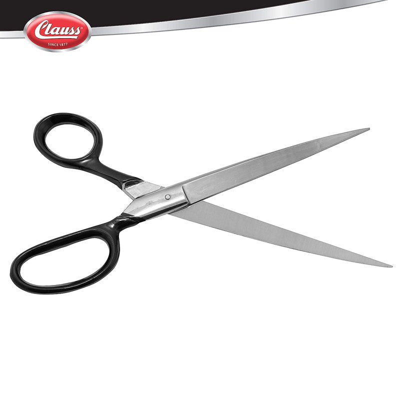 Ambidextrous Fabric & Ribbon Shears - 9 Inch Straight Steel Blades