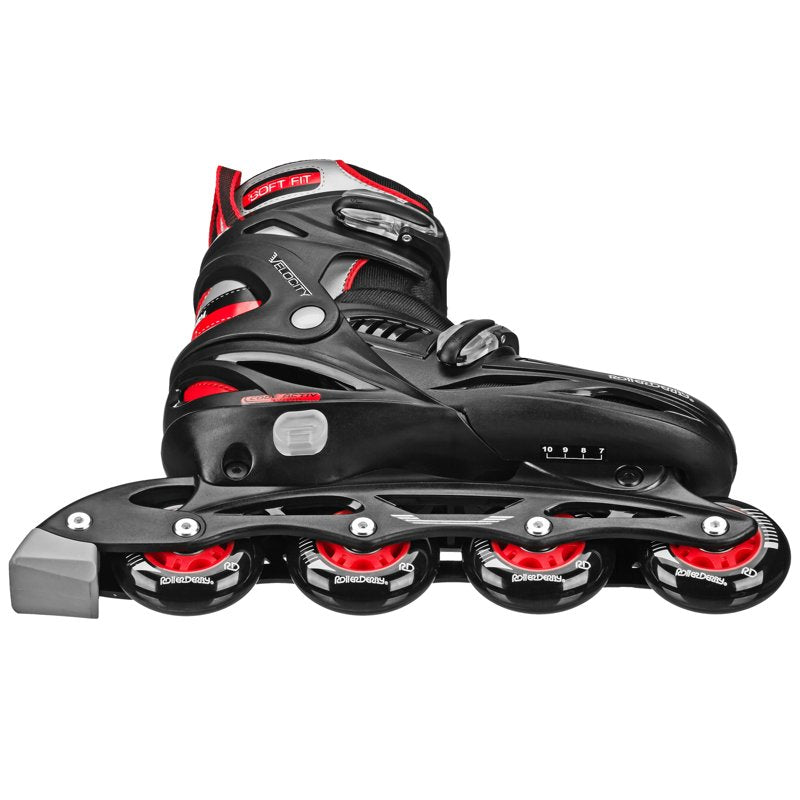 Adjustable Inline Skates for Adults & Teens Size 7-10 - Lightweight & Ventilated