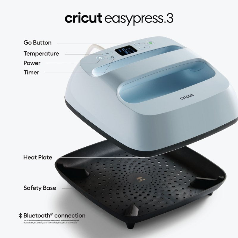 Cricut Maker 4 Cutting Machine & EasyPress SE Bundle for DIY T-Shirts