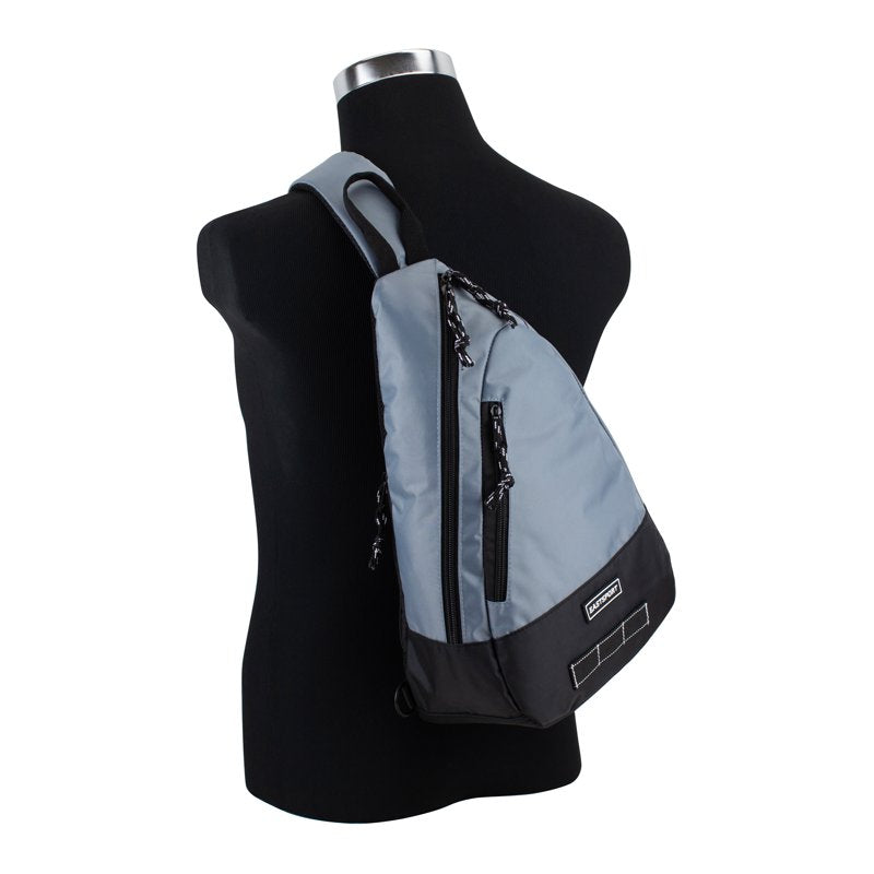 Ergonomic Sling Backpack with Multiple Compartments and Adjustable Strap