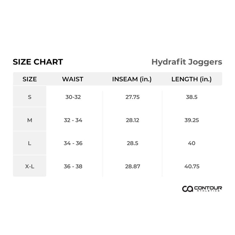 Men's Joggers with Zipper Pockets - HydraFit Athletic Sweatpants