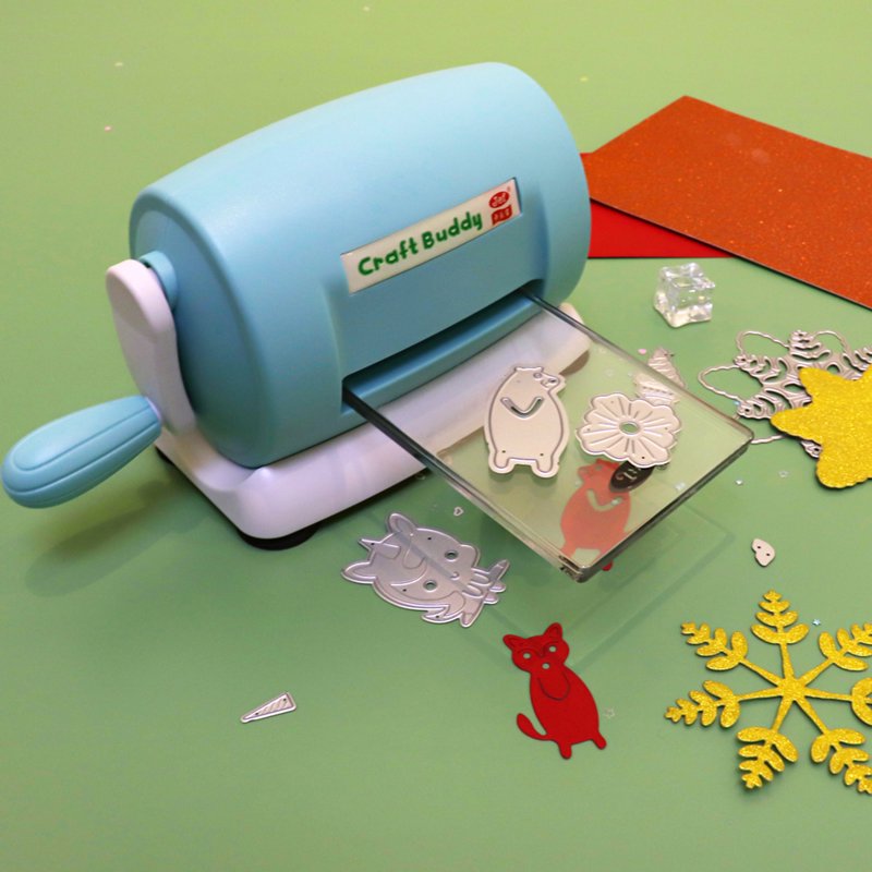 Mini Die Cutting and Embossing Machine for Crafting - Portable Scrapbooking Tool
