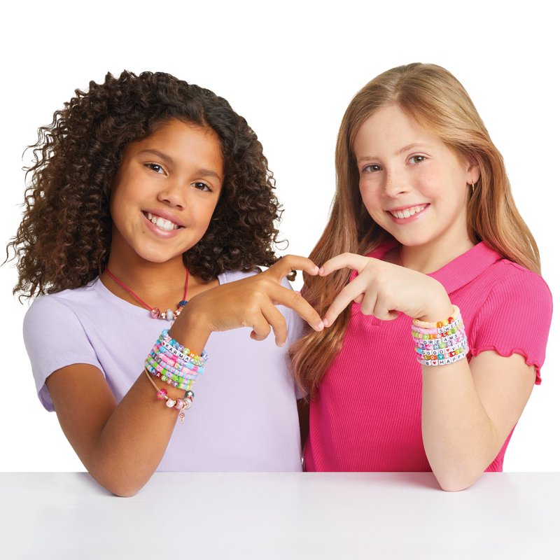 DIY Jewelry Bead Kit - Create Over 30 Bracelets with Charms & 2100+ Beads