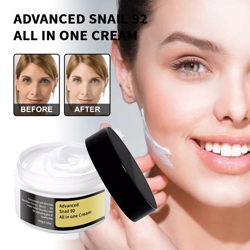Lightweight Snail Mucin Face Moisturizer for Soft Glowy Skin - 3.52 fl oz