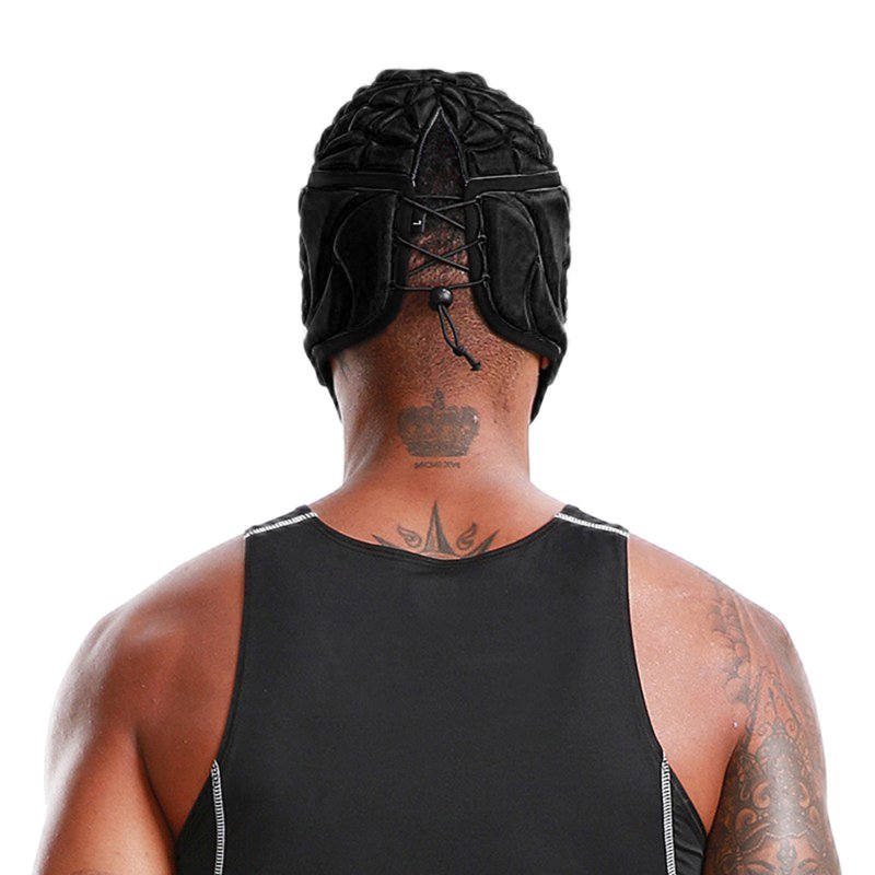 Football Helmet Cover Guardian Cap Youth Soft Shell Protective Gear Black