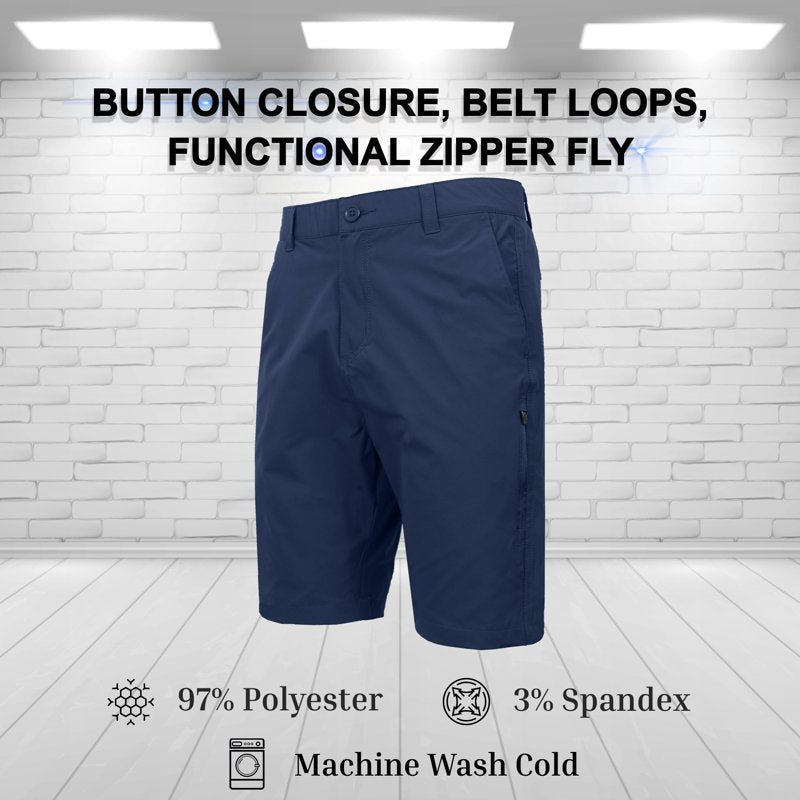 Men's 6-Pocket All Motion Stretch Utility Golf Shorts - Multi-Color
