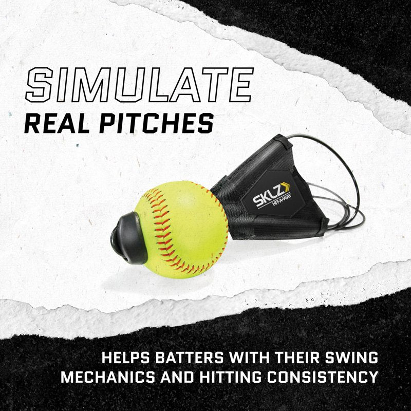 Softball Swing Trainer - Adjustable Batting Practice Aid for All Ages