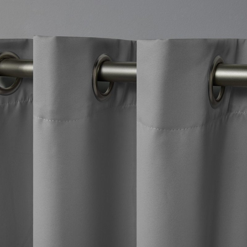 Blackout Grommet Top Curtain Panels - Room Darkening Window Treatments