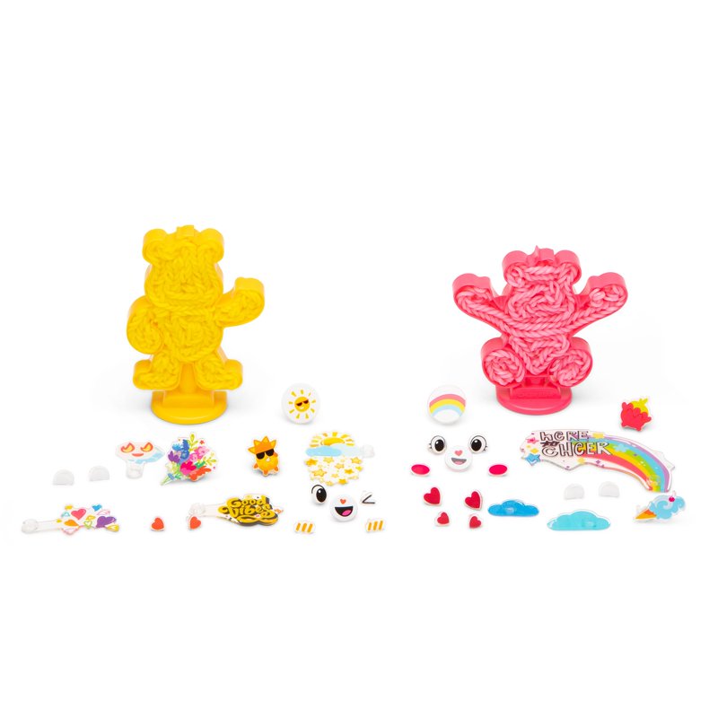 DIY Care Bears Bracelet Kit with Loom & Accessories - Rainbow Loom Loomies
