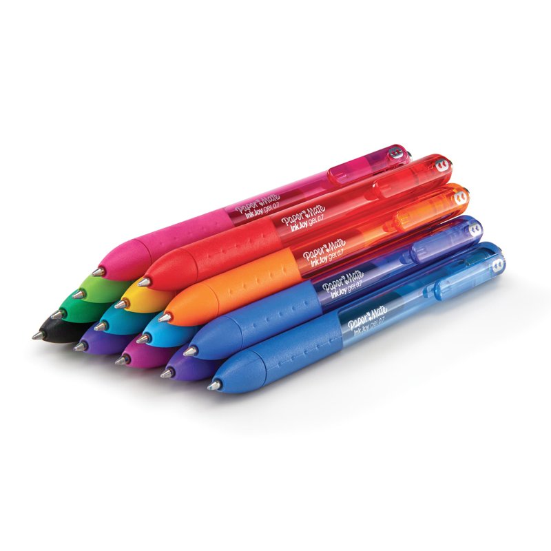 Paper Mate InkJoy Gel Pens 0.7 mm Medium Point, Assorted Colors - 10 Count