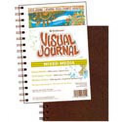 Mixed Media Art Journal 9x12 Inch Vellum Paper Spiral Bound 68 Sheets