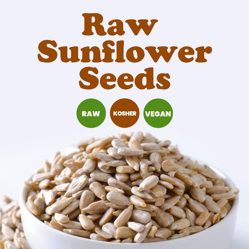Raw Sunflower Seeds Bulk - Nutritious Vegan Snack & Cooking Ingredient