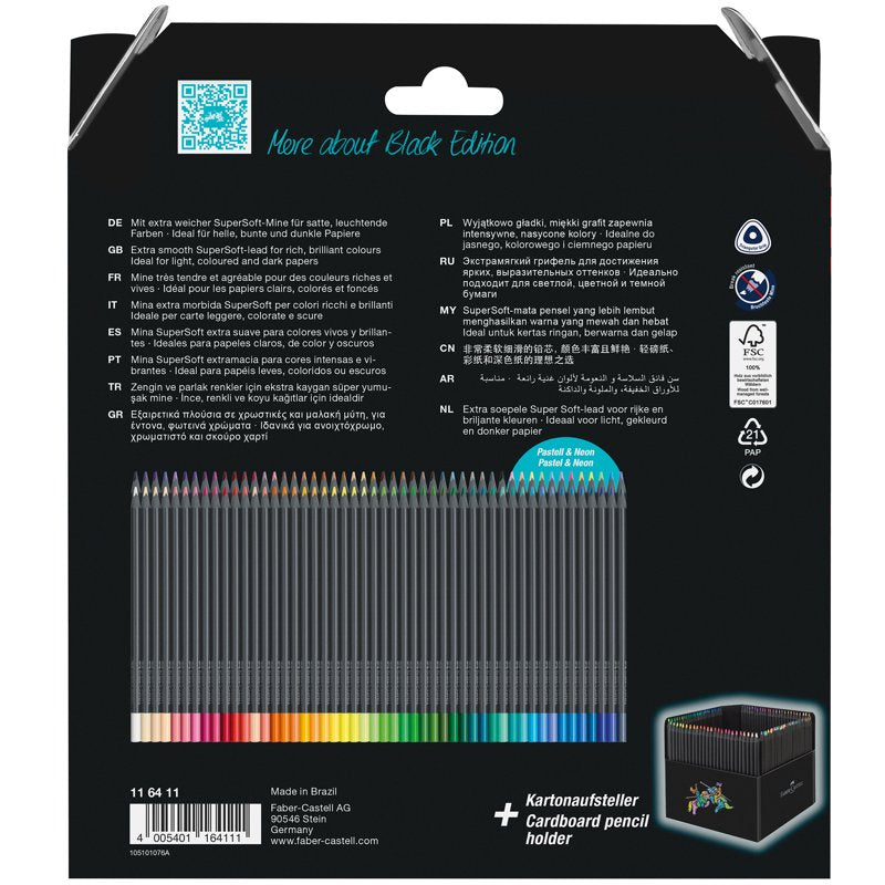 100 Count Colored Pencils Set - Blendable, Break-Resistant Art Supplies