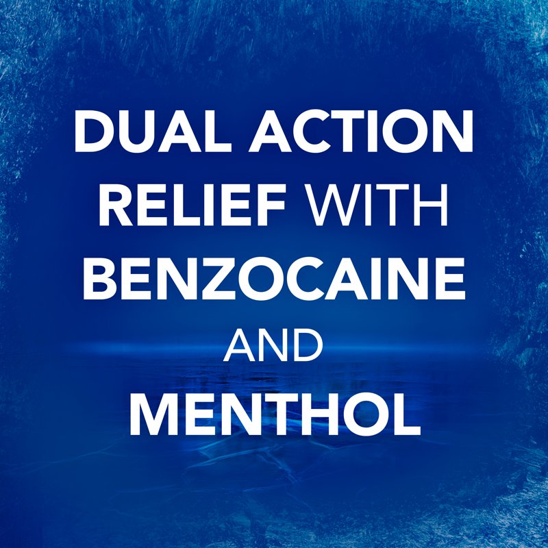 Vicks VapoCOOL Sore Throat Spray with Benzocaine & Menthol - Winterfrost Flavor