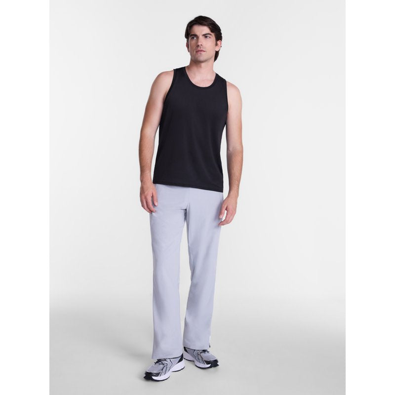 Men's Slim Fit Performance Open Hem Pants with 4-Way Stretch