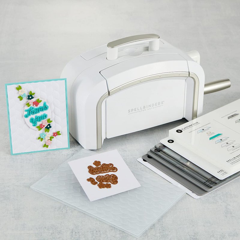 Spellbinders Platinum 6.0 Die Cutting & Embossing Machine with Exclusive Die Set