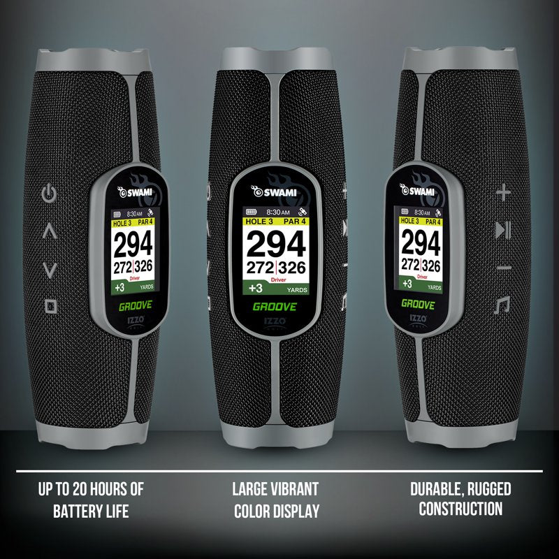 Izzo Golf Swami Groove GPS Speaker — No App or Subscription