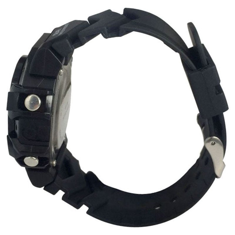 Men's Solar Digital Wristwatch with Stopwatch and Water Resistance