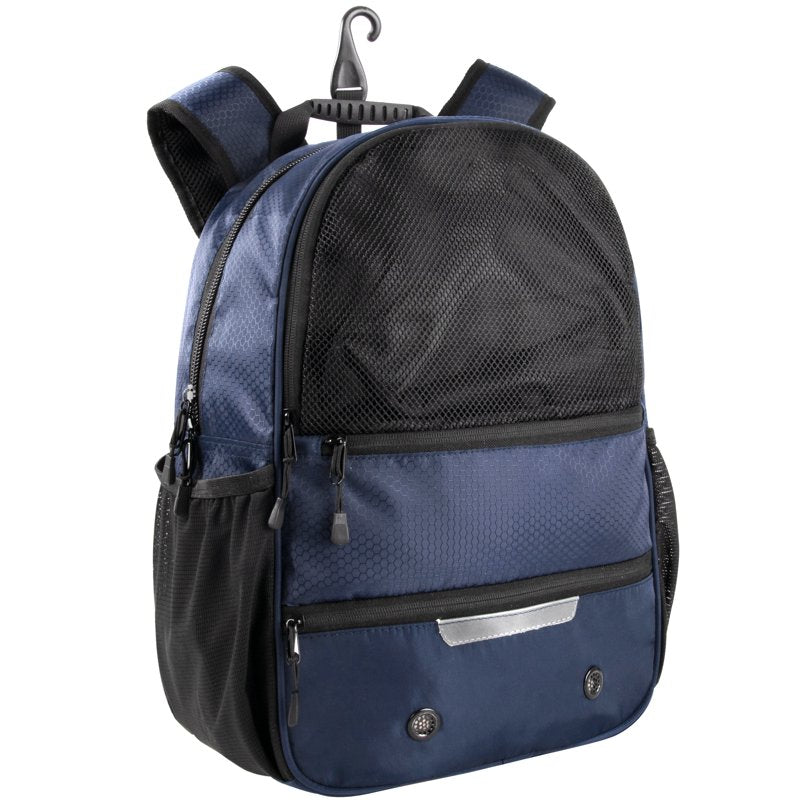 Multi-Sport Backpack with Shoe Compartment & Ball Pocket – 17-Inch Sports Bag for Soccer, Football, Baseball, Basketball & Softball