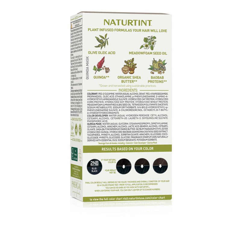 Natural Permanent Hair Color - Vibrant Shades, 1 Pack - Cruelty-Free & Vegan