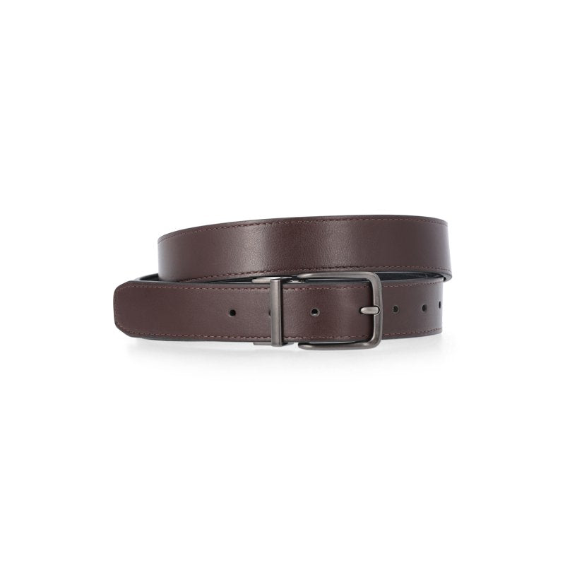 Men's Bifold Wallet & Reversible Belt Gift Set - Leather Accessories