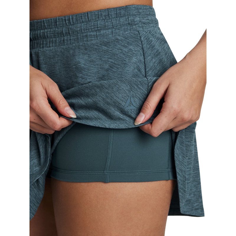 Women's & Plus Size Athletic Skort with Built-In Shorts - Reebok Legacy Collection