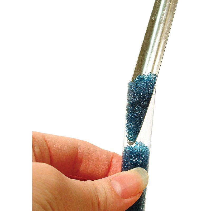 Bead Organizer Scoop - 6 Inch Metal Tool for Beads & Craft Storage