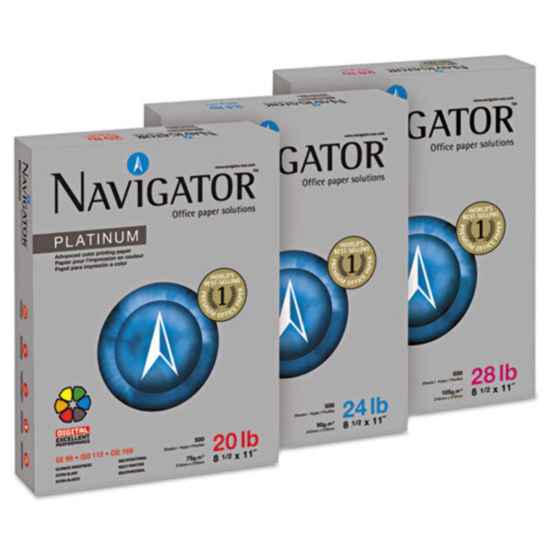 Multipurpose Printer Paper - 8.5 x 11 White, 24lb, 5000 Sheets