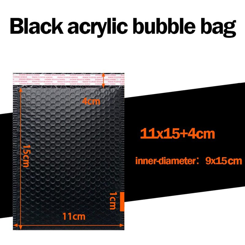 Heavy Duty Waterproof Bubble Mailers 25 Pack Self Seal Shipping Envelopes for Jewelry & Small Business