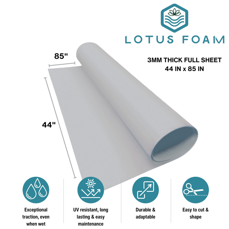 High-Density EVA Foam Sheet 3mm for Cosplay Crafts & DIY Projects
