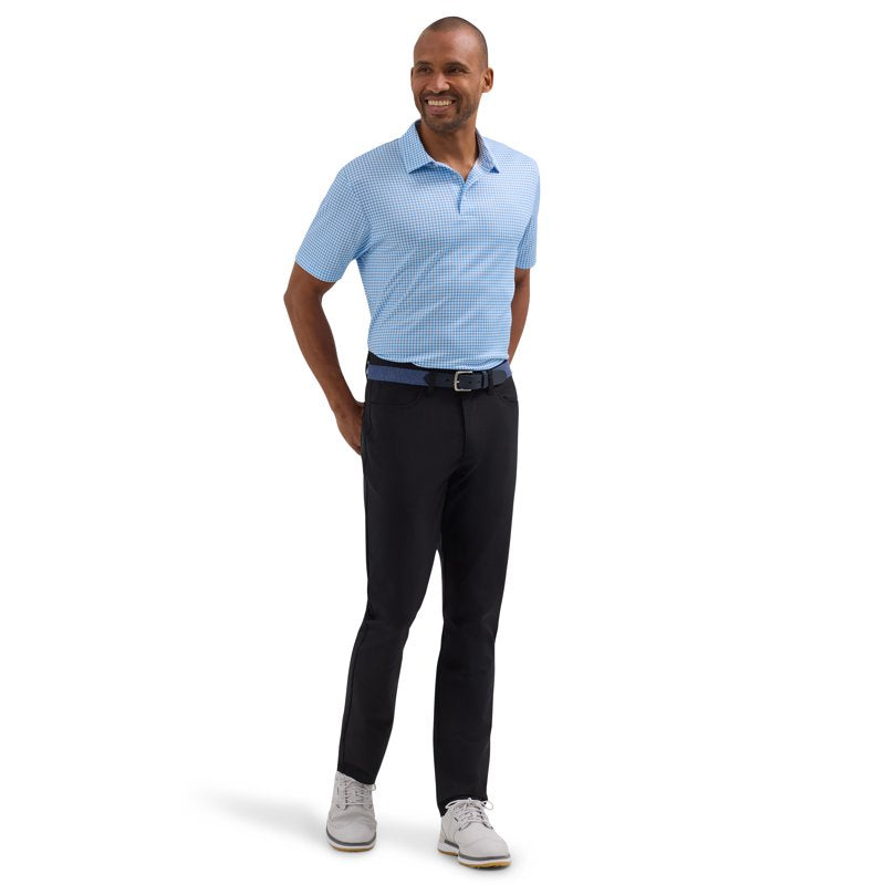 Lee Men's Golf Series Five Pocket Pant - Black, 38x30
