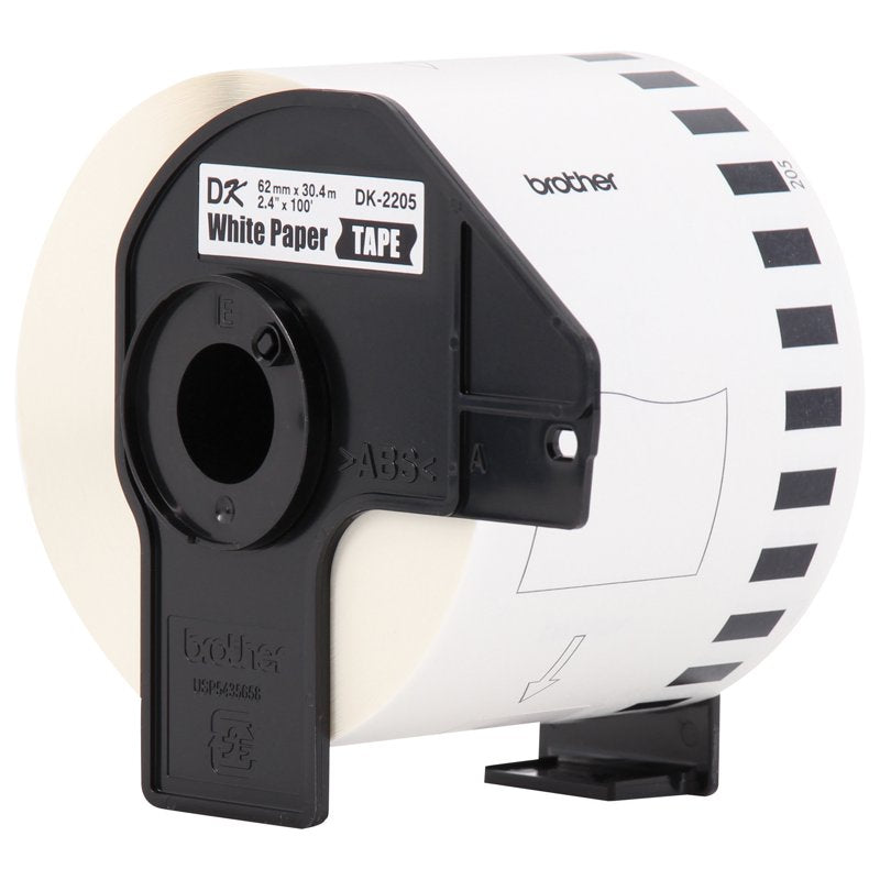 Continuous Paper Label Roll 24-Pack for Office & Shipping - 100 ft Length