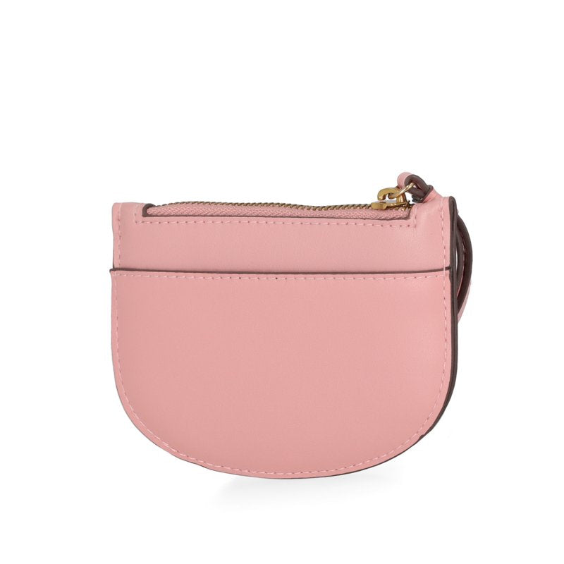 Women's Wristlet Wallet with Zipper Closure and Wrist Strap