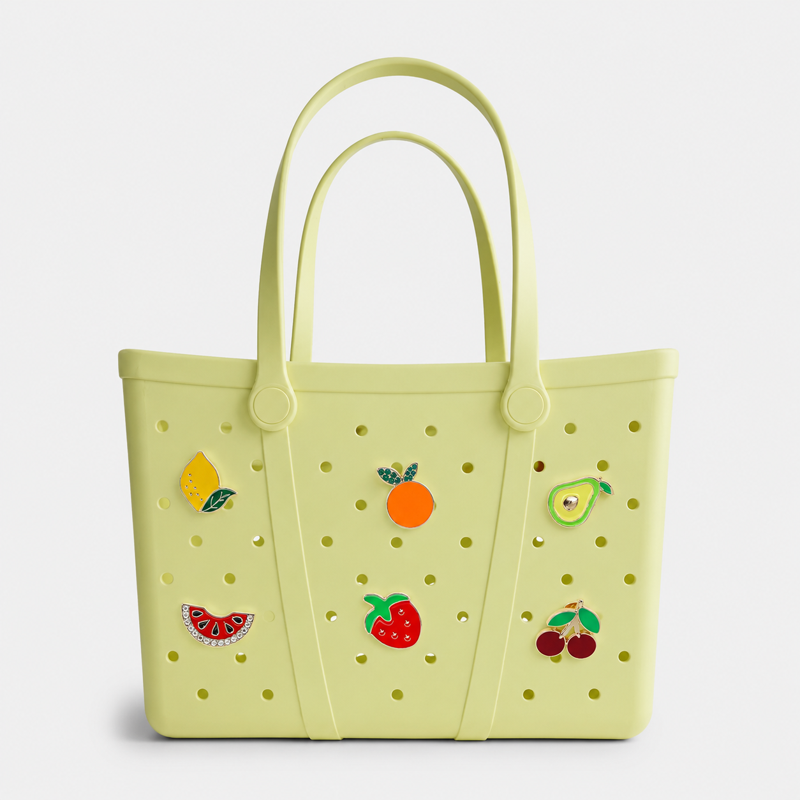 Waterproof EVA Beach Tote Bag for Women - Lightweight & Water-Resistant