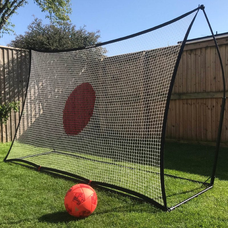Quickplay Kickster 2-in-1 Adjustable Soccer Goal & Rebounder for Practice