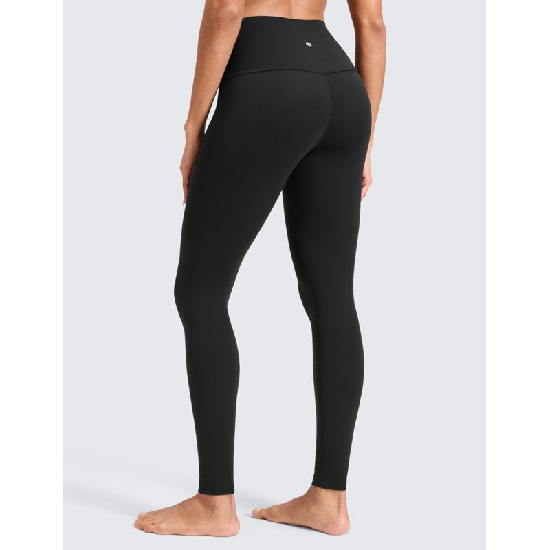 High Waist Yoga Leggings for Tall Women 31 Inch Inseam Workout Pants
