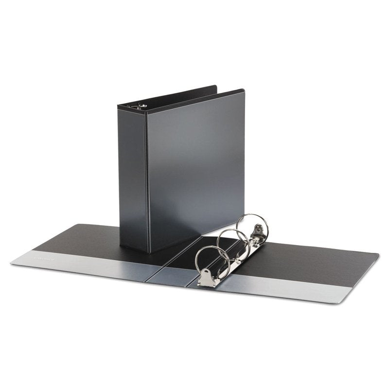 3-Ring View Binder 11x8.5 Inch Capacity Black - Light Use Office Organization
