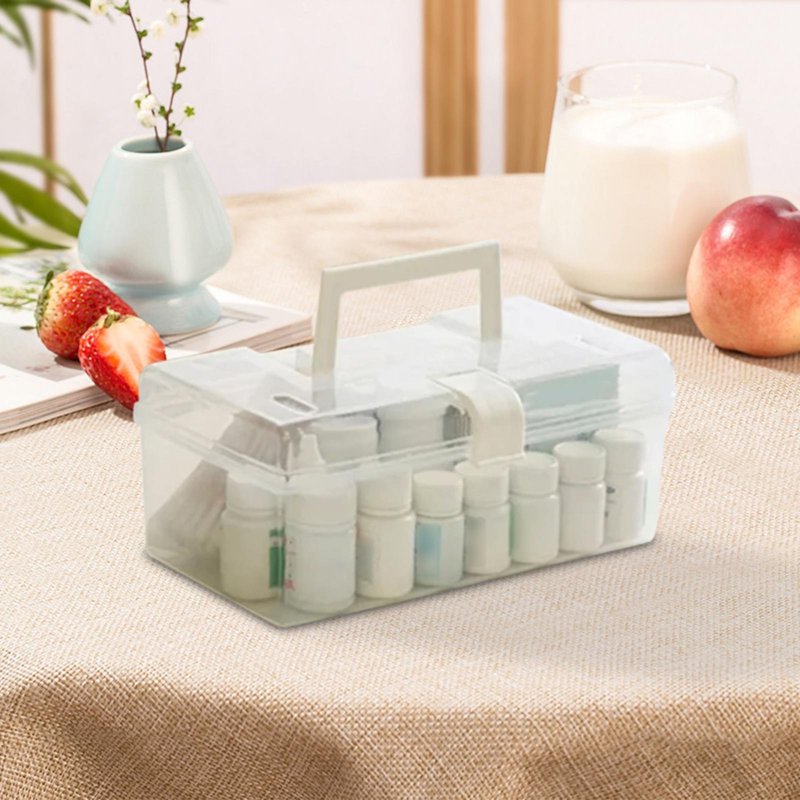 Plastic Storage Bin with Latching Lid - Clear Stackable Organizing Box for A4 Paper and Photos