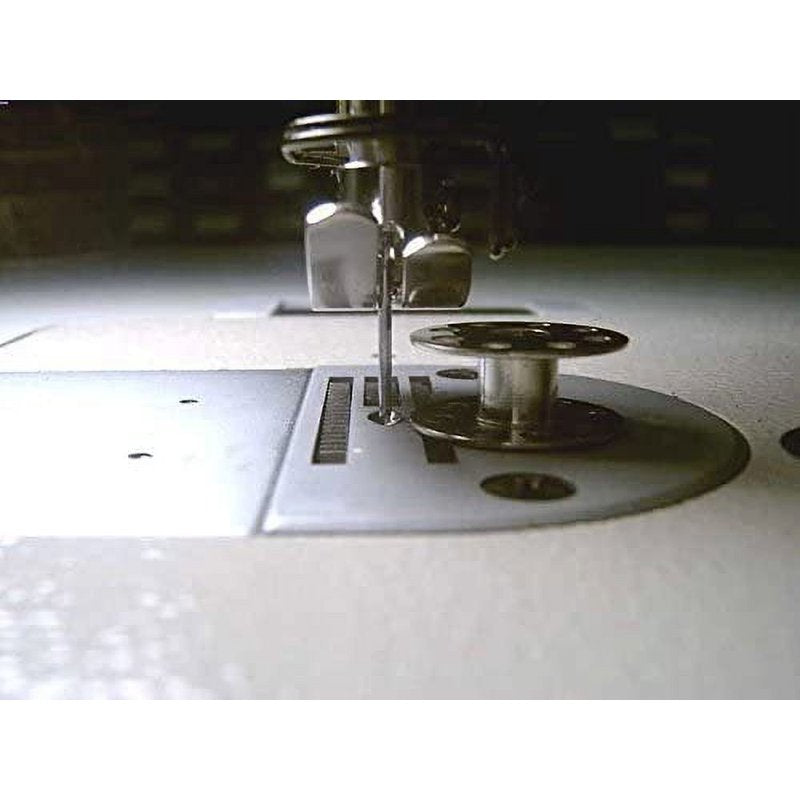 Heavy-Duty Industrial Straight Stitch Sewing Machine with Table and Servo Motor