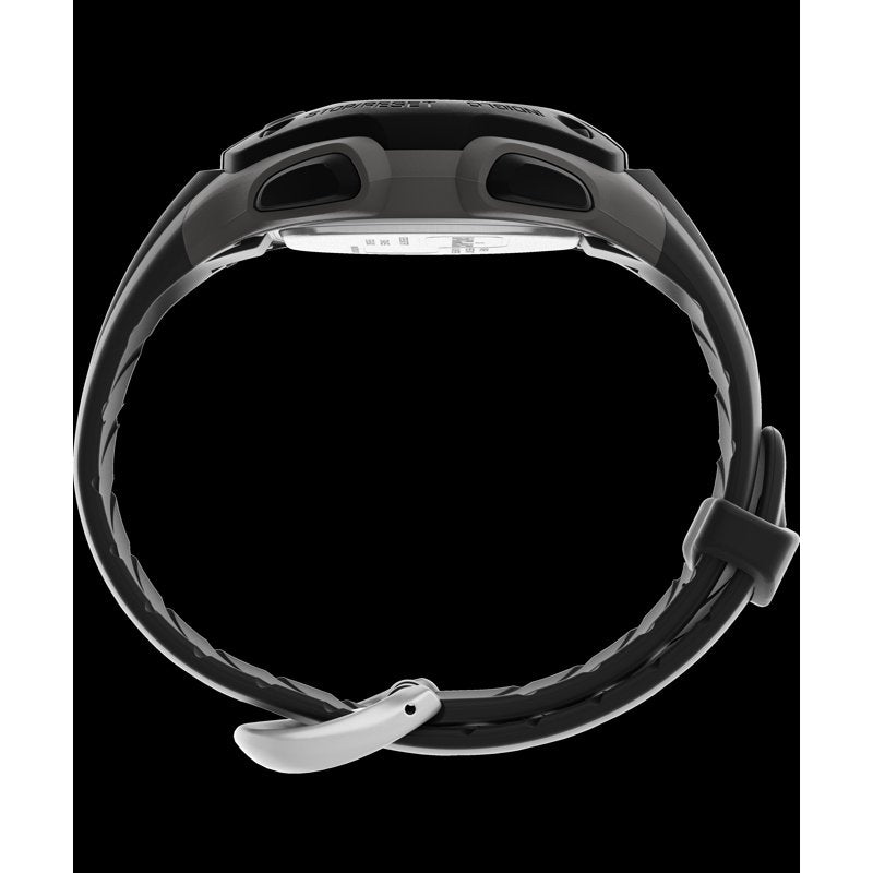 Timex Men's Ironman 30-Lap Sports Watch - Water Resistant Gray/Black Resin