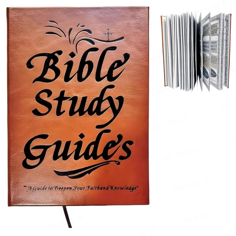 Bible Study Notebook for Women - Daily Scripture Quotes & Reflection Journal A4