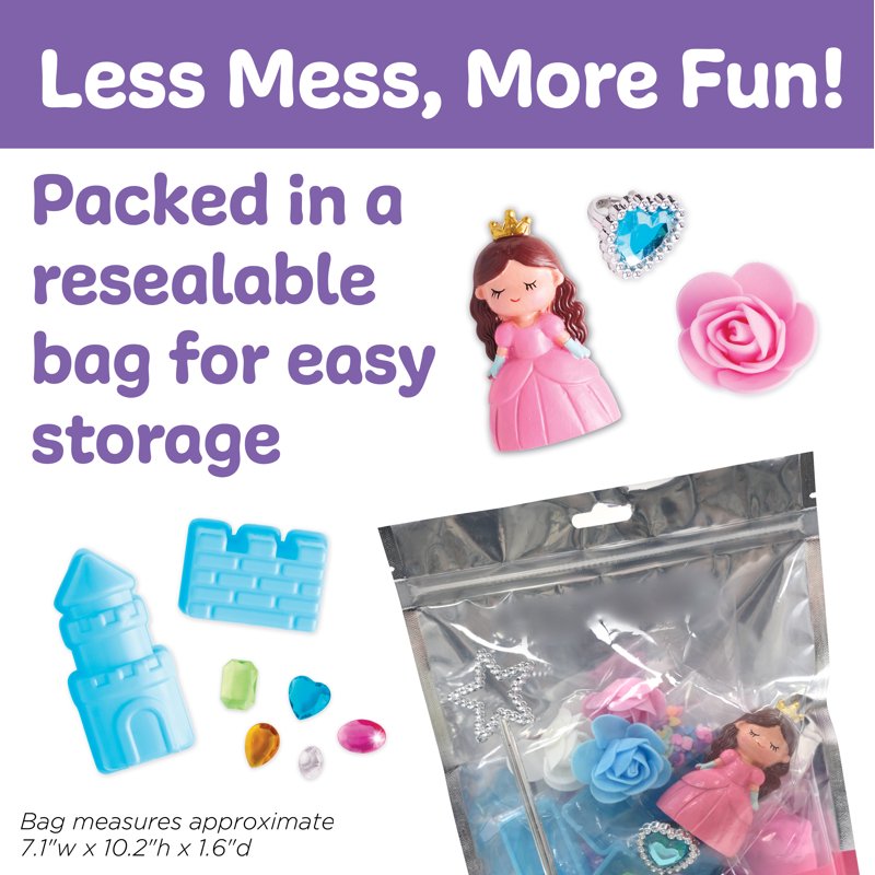 Sensory Toy Pack for Toddlers Princess Travel Toys & Crafts Kit