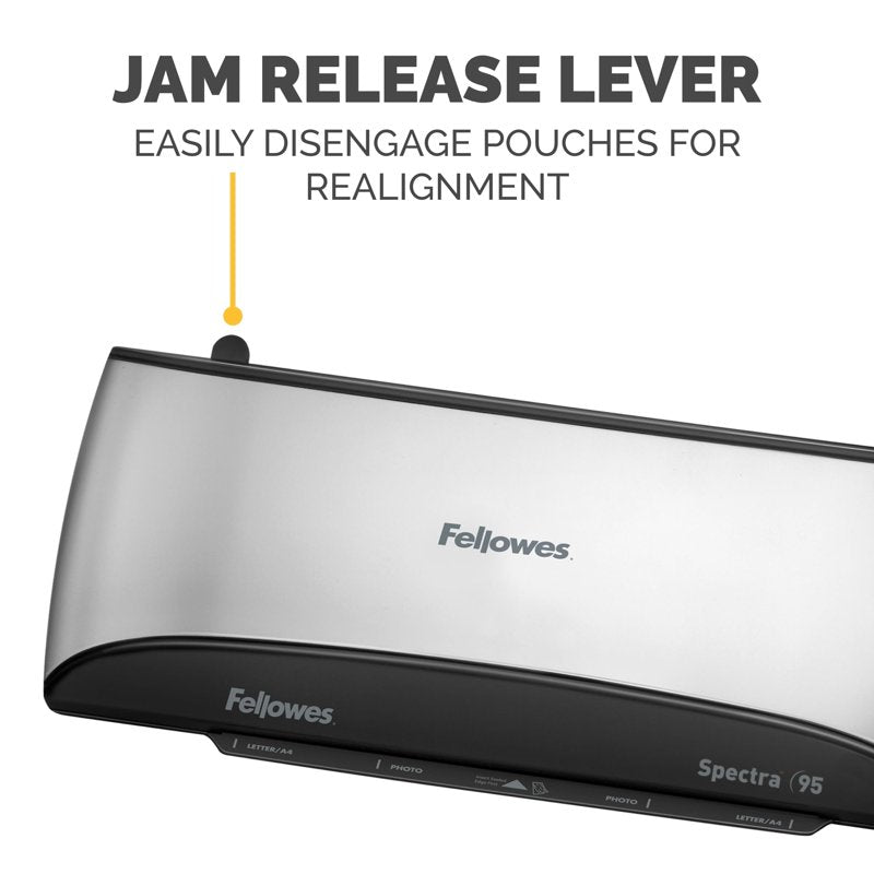 Laminator with Combo Kit - 9.5-Inch Entry Width, User-Friendly Document & Photo Laminator