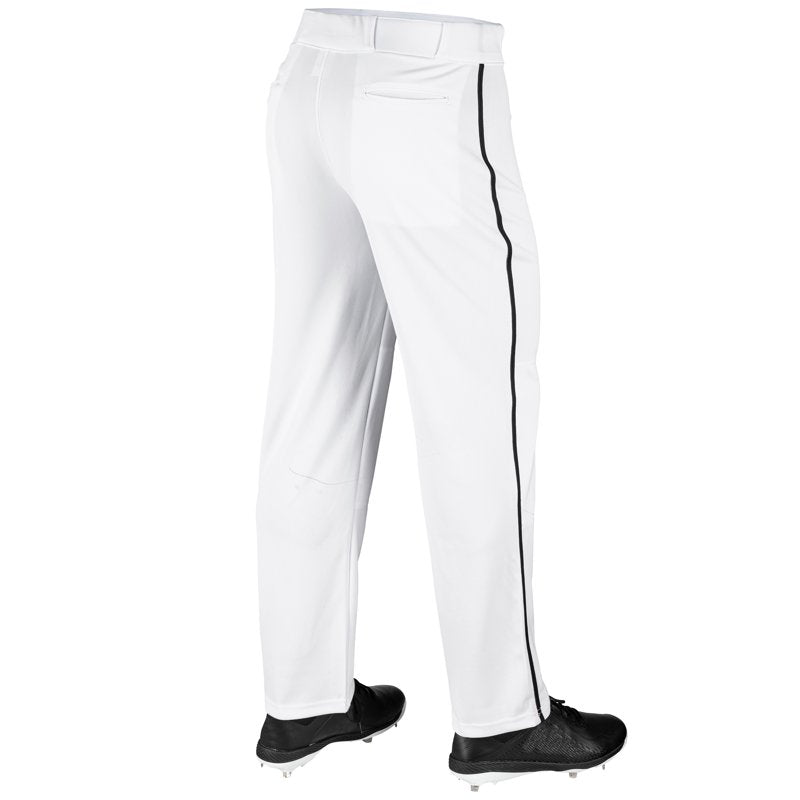 Baseball Pants with Braid - Open Bottom, Athletic Fit, Durable Polyester