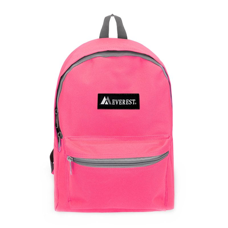Unisex 15-Inch Basic Backpack in Multiple Colors - Durable & Spacious