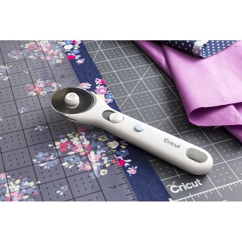 45mm Rotary Cutter for Fabric Cutting - Precise, Safe & Comfortable Handle