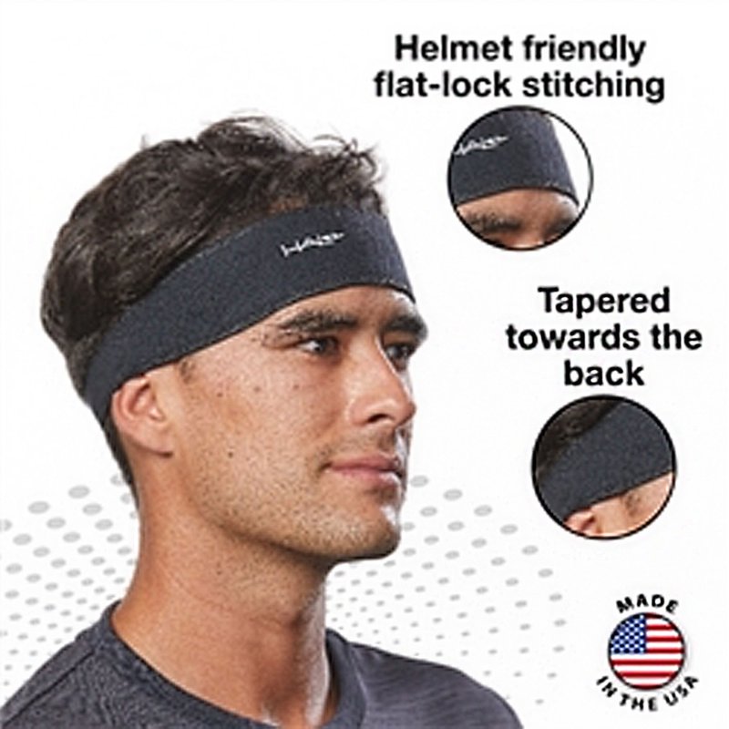 Sweat-Wicking Pullover Headband for Sports and Running - Unisex